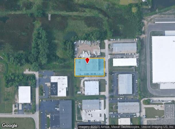 180 Poplar Pl, North Aurora, IL Parcel Map