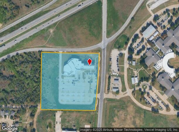 2828 Longvue Ave, Fort Worth, TX Parcel Map