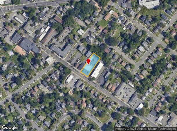  613 Central Ave, Westfield, NJ Parcel Map