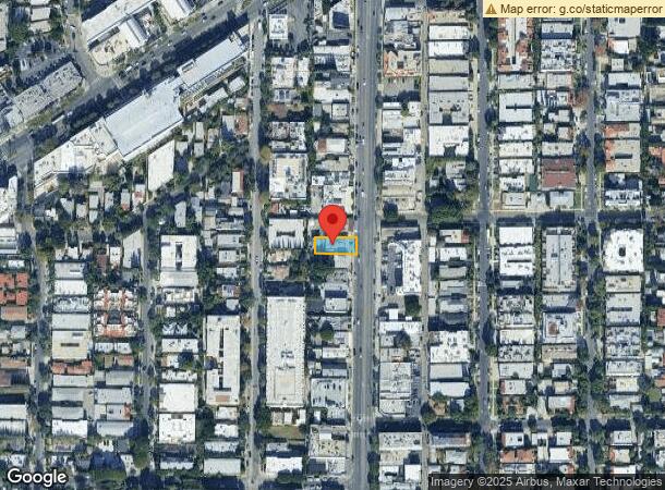  857 N La Cienega Blvd, West Hollywood, CA Parcel Map