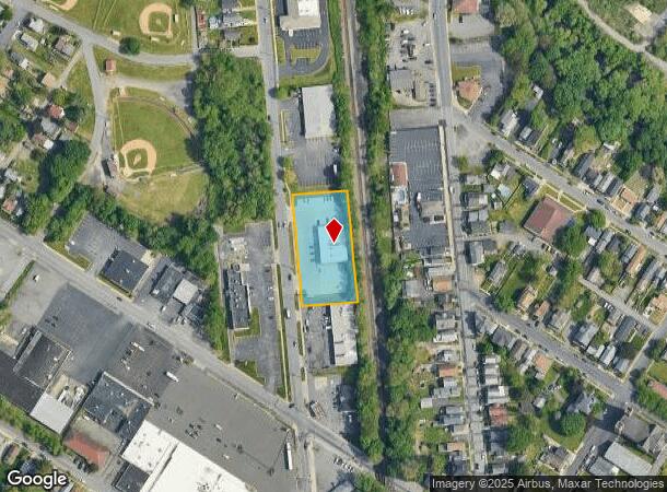  Meridian Ave, Scranton, PA Parcel Map