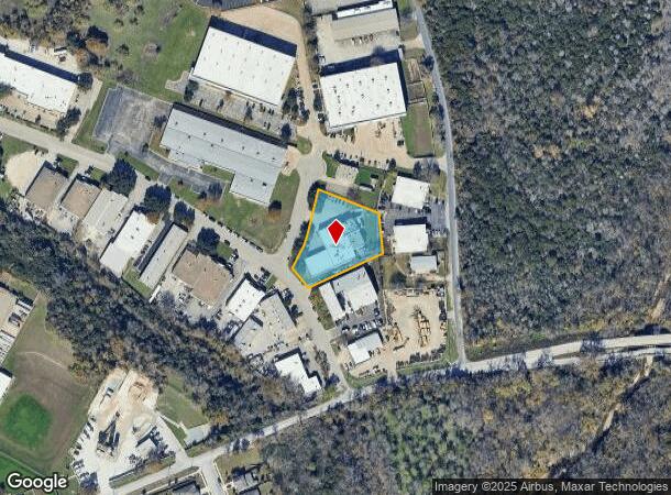  8107 Altoga Dr, Austin, TX Parcel Map