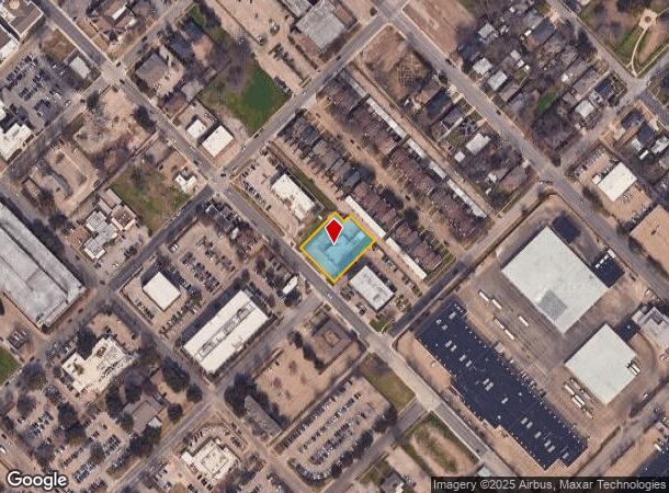 502 N Haskell Ave, Dallas, TX Parcel Map