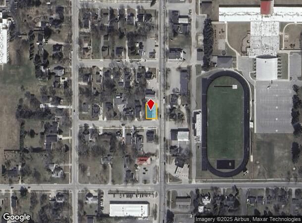 1209 Bridge St, Charlevoix, MI Parcel Map