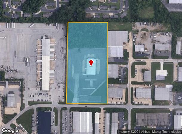  4222 Merchant Rd, Fort Wayne, IN Parcel Map