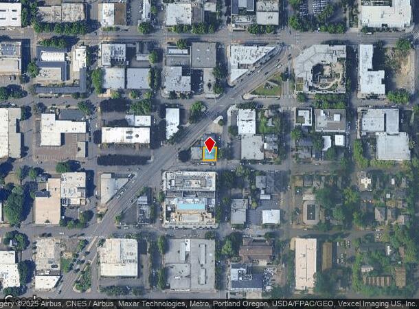  1033 Se Ash St, Portland, OR Parcel Map