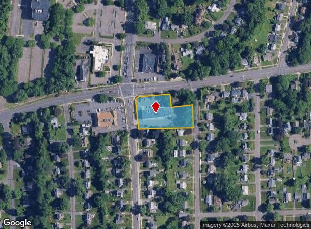  1245 New Britain Ave, West Hartford, CT Parcel Map