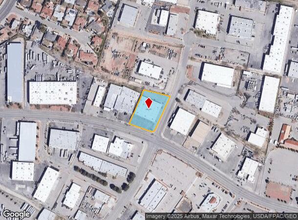  10871 Pellicano Dr, El Paso, TX Parcel Map