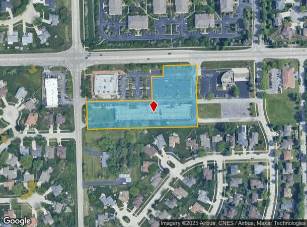  11957 W 143Rd St, Orland Park, IL Parcel Map