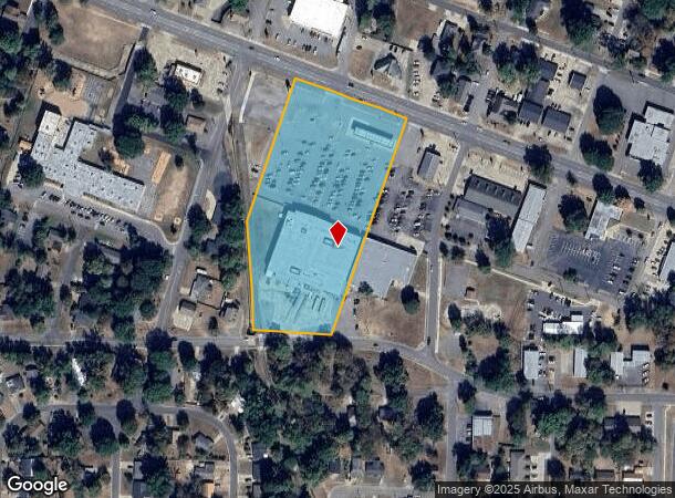  1109 W Main St, Russellville, AR Parcel Map