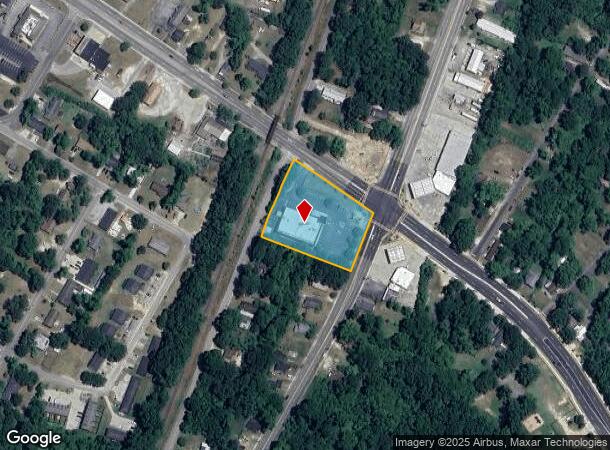  1199 Magnolia St, Orangeburg, SC Parcel Map