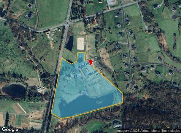 15164 Berlin Tpke, Hillsboro, VA Parcel Map