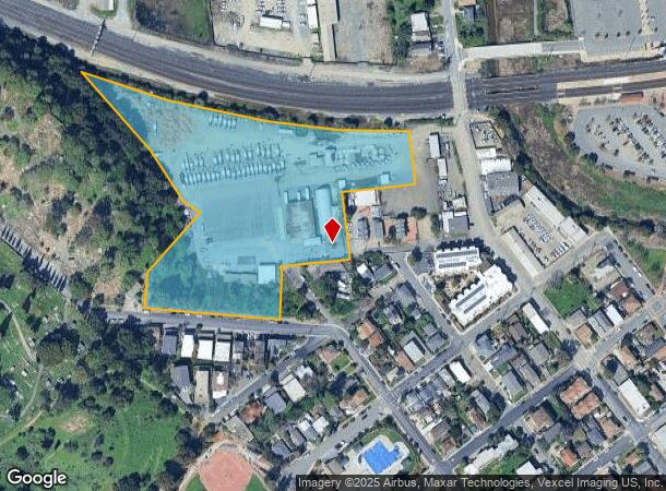 211 Foster St, Martinez, CA Parcel Map
