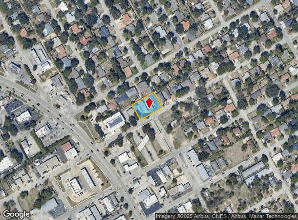  125 E Langley Blvd, Universal City, TX Parcel Map