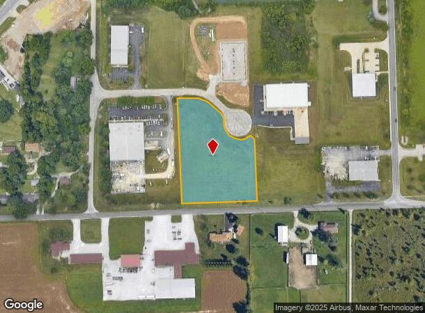 Leases Corner Ct, Camby, IN Parcel Map