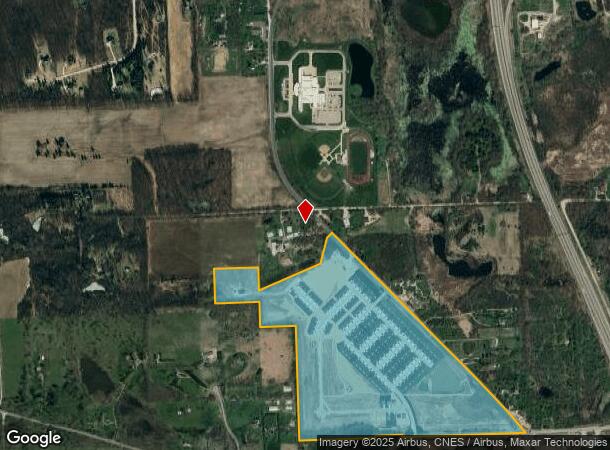  7285 Whitmore Lake Rd, Whitmore Lake, MI Parcel Map