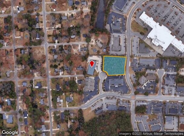  1201 Fairmont Ct, Fayetteville, NC Parcel Map