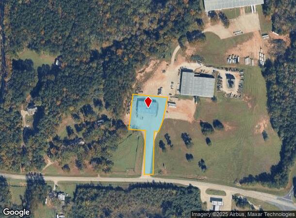 2545 Upper Big Springs Rd, Lagrange, GA Parcel Map