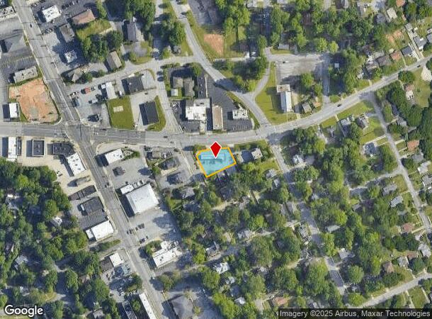  1210 Johnson St, High Point, NC Parcel Map