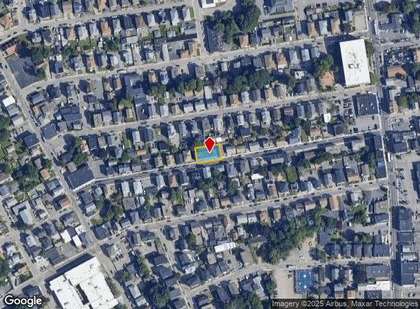  91 Sylvian St, Central Falls, RI Parcel Map