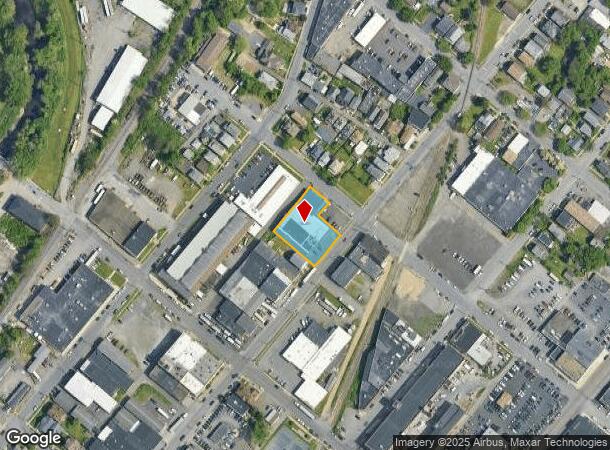  1141 Capouse Ave, Scranton, PA Parcel Map