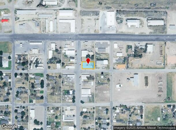 114 Main St, Idalou, TX Parcel Map