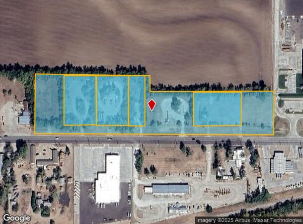 10Th St, Great Bend, KS Parcel Map