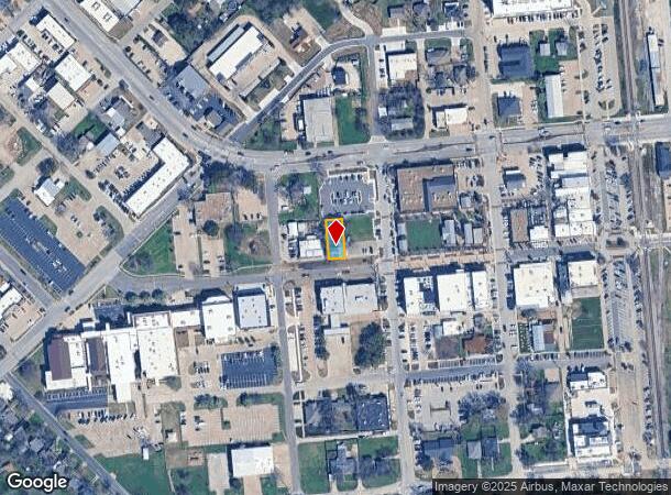208 W Ellison St, Burleson, TX Parcel Map