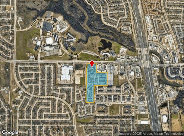 2650 Western Center Blvd, Fort Worth, TX Parcel Map