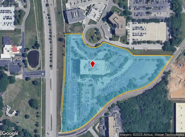  7045 College Blvd, Leawood, KS Parcel Map