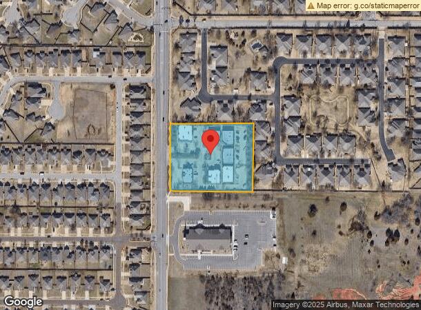  15808 N Pennsylvania Ave, Edmond, OK Parcel Map