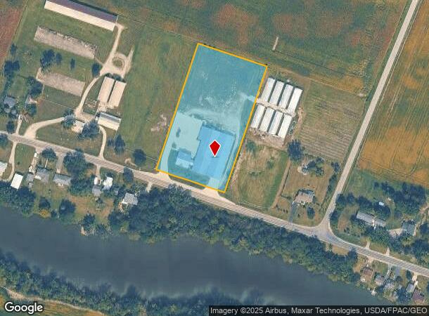 8710 N Custer Rd, Monroe, MI Parcel Map