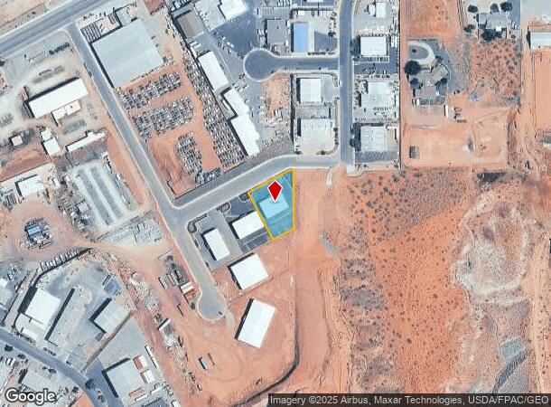  1816 E 1340, Washington, UT Parcel Map