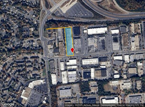  7664 Fullerton Rd, Springfield, VA Parcel Map