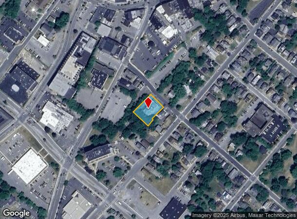  12 Washington St, Middletown, NY Parcel Map