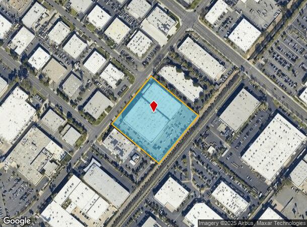  17352 Armstrong Ave, Irvine, CA Parcel Map