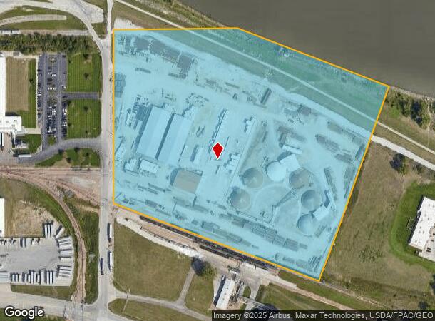 6801 N 9Th St, Omaha, NE Parcel Map