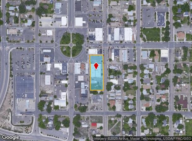 158 S Park Sq, Fruita, CO Parcel Map