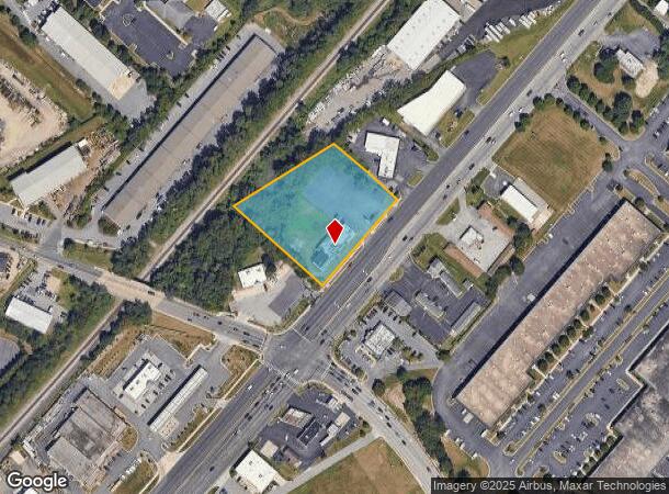  9610 Pulaski Hwy, Middle River, MD Parcel Map