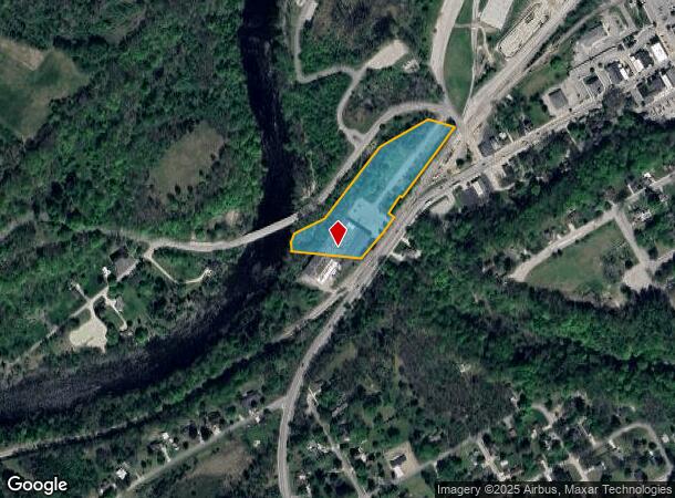 313 W State St, Newaygo, MI Parcel Map