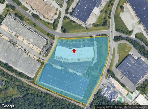 8255 Patuxent Range Rd, Jessup, MD Parcel Map