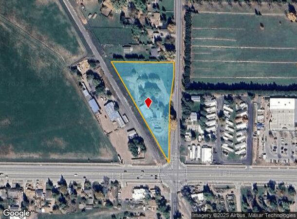 2801 N Shields St, Fort Collins, CO Parcel Map