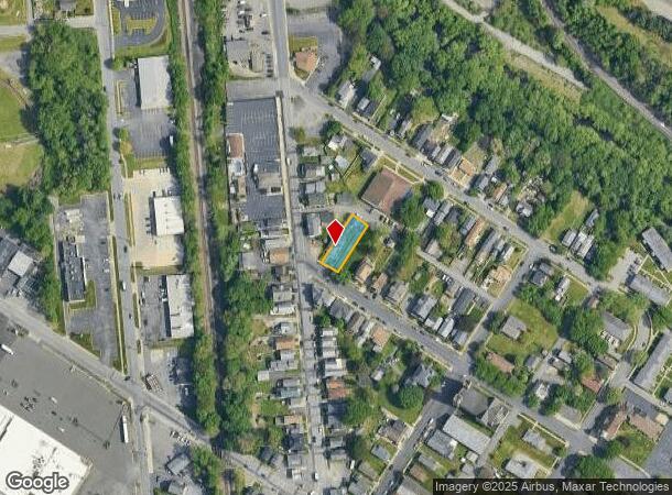  536 Broadway St, Scranton, PA Parcel Map