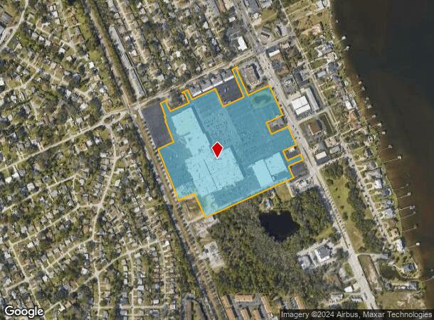  2400 S Ridgewood Ave, South Daytona, FL Parcel Map