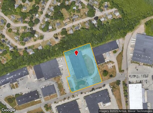 64 Teed Dr, Randolph, MA Parcel Map