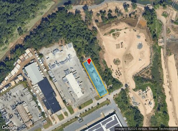  7110 Quad Ave, Rosedale, MD Parcel Map