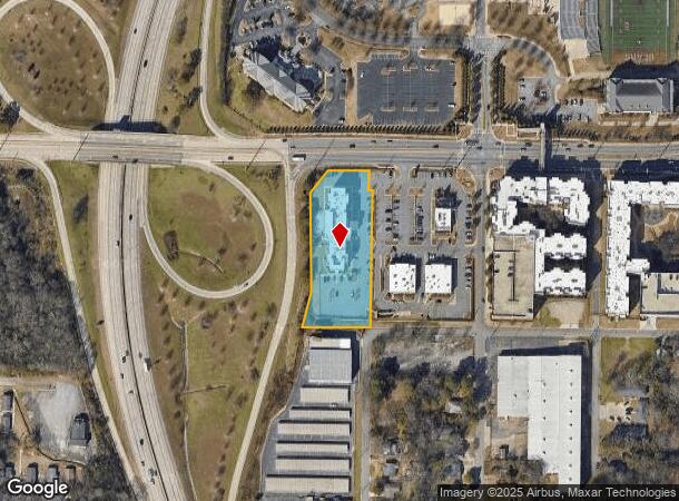 1550 Mercer University Dr, Macon, GA Parcel Map