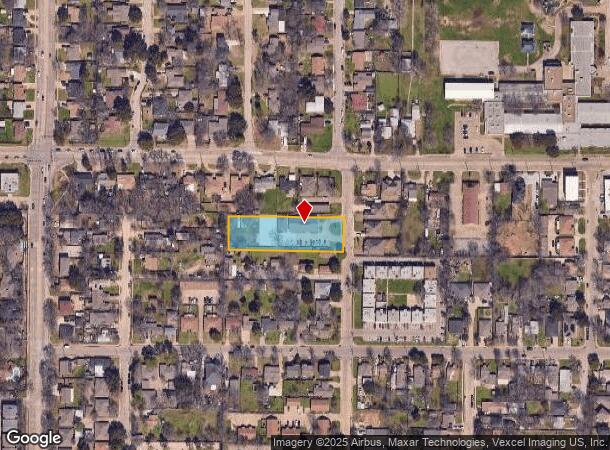  1405 Katy Dr, Irving, TX Parcel Map