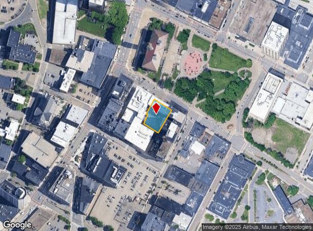 24 Franklin St, Worcester, MA Parcel Map