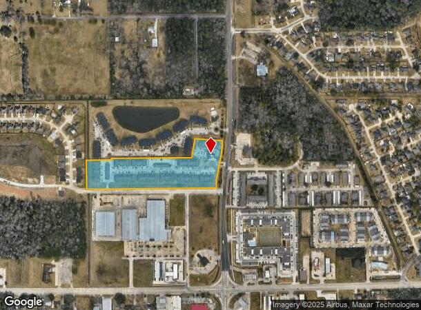 6105 N Major Dr, Beaumont, TX Parcel Map